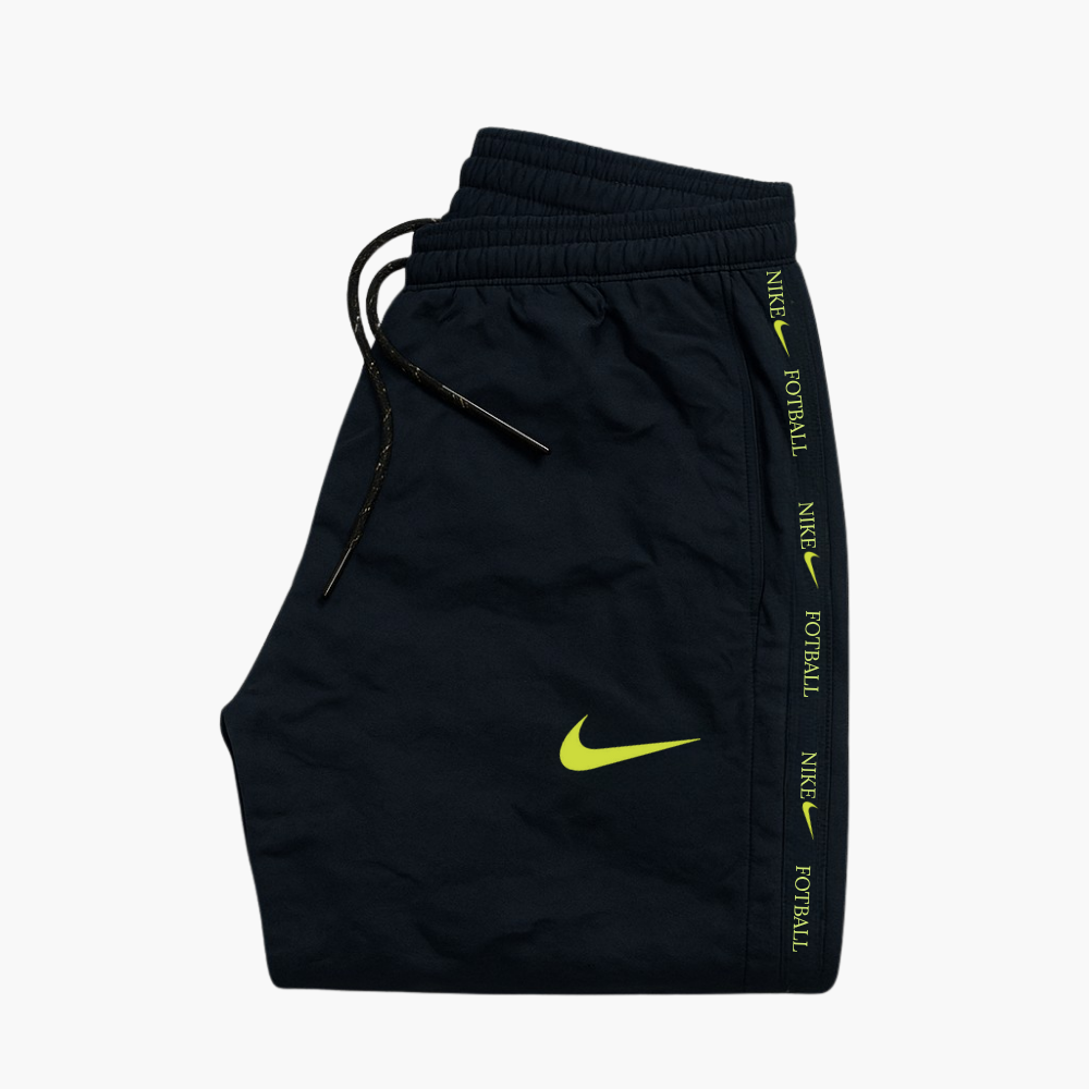 Nike Black & Green Pants (S)