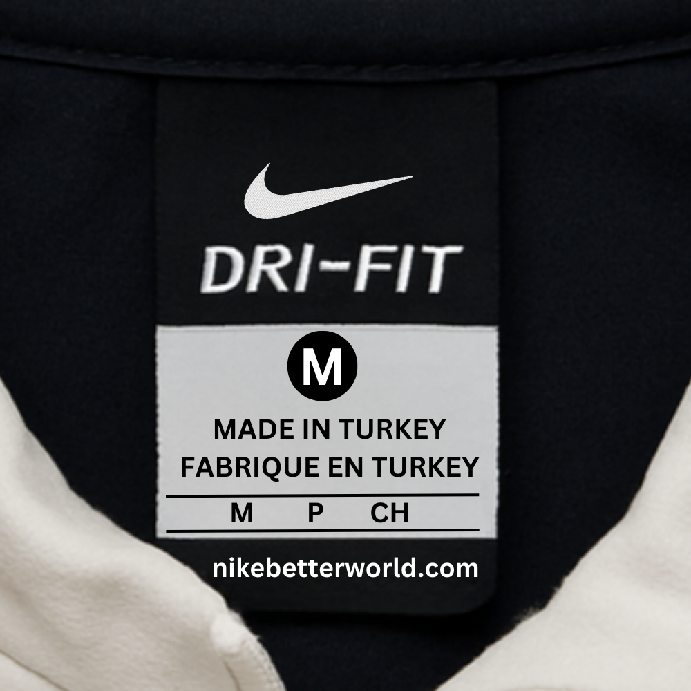 Nike Zip Jacket White Black (M)