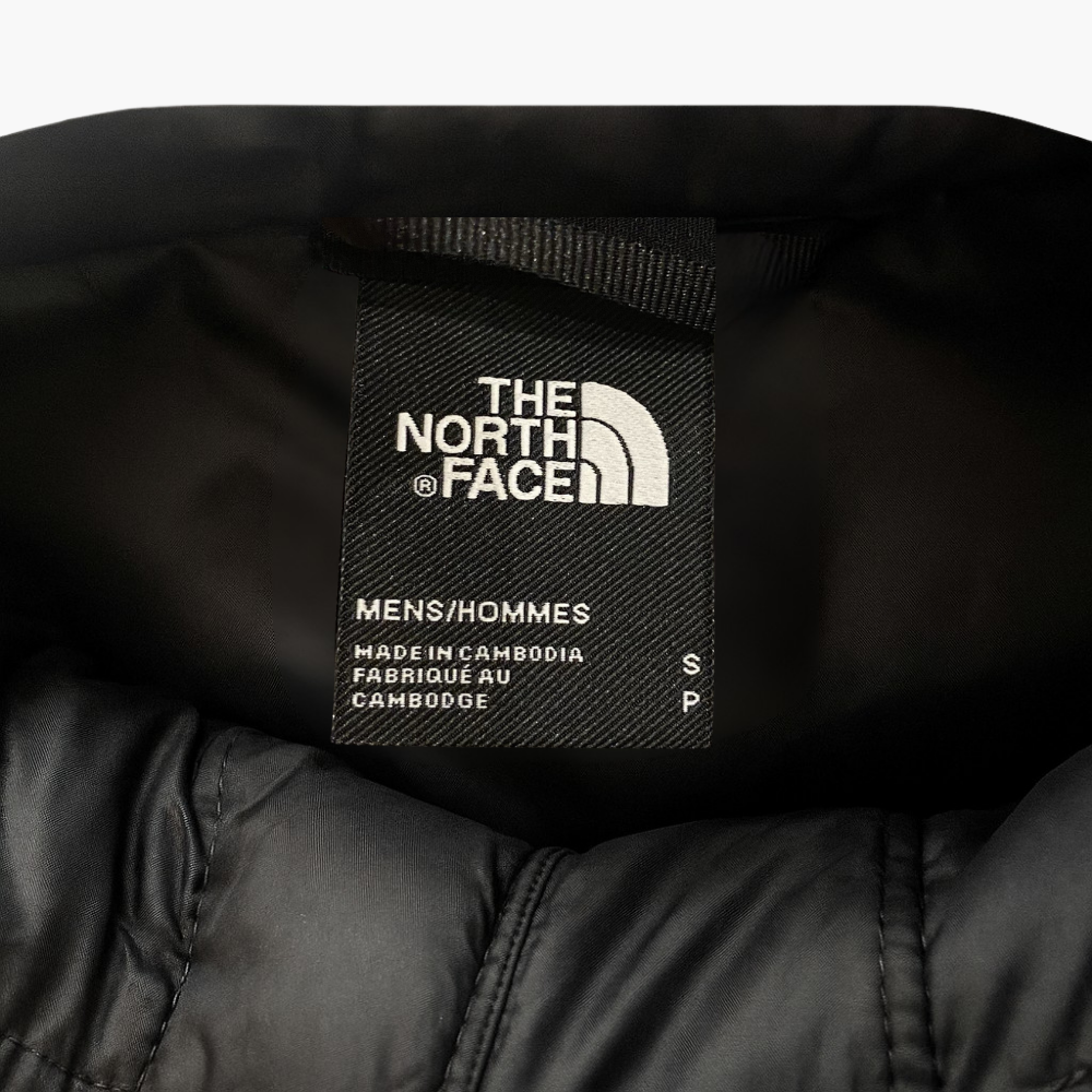 The North Face Vintage Puffer Jacket Black (M)