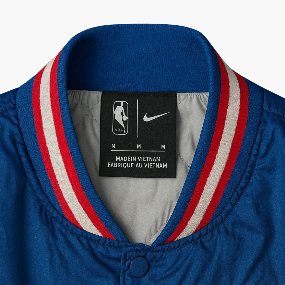 NBA College Varsity Jacket Blue Red (M)