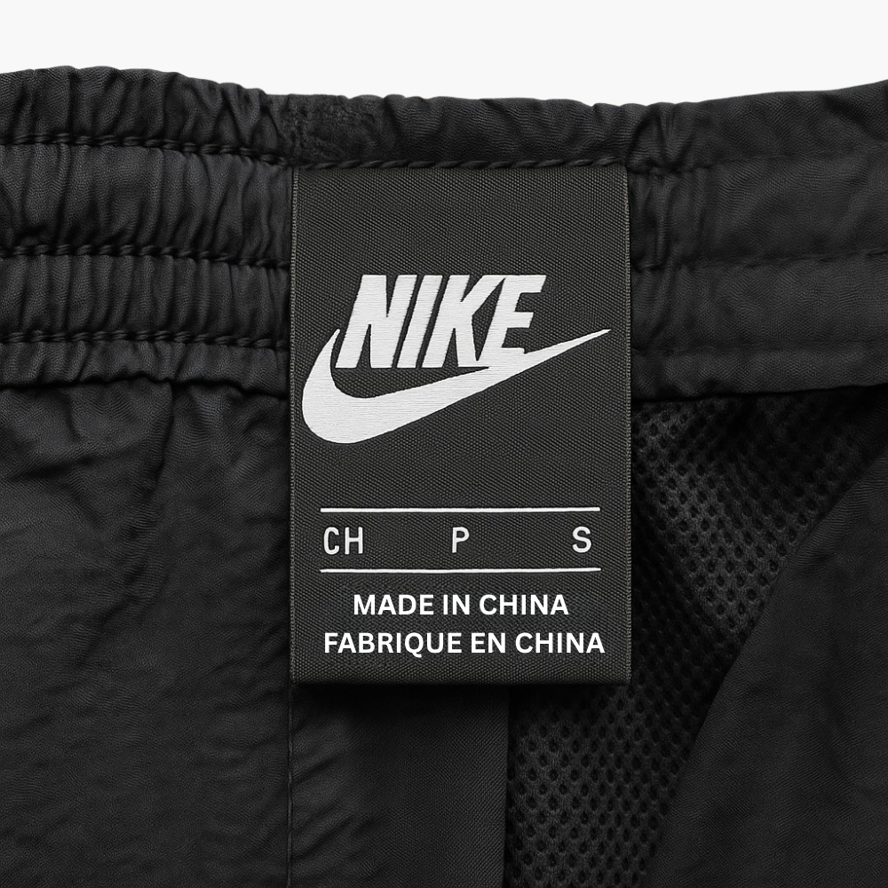 Nike Black Track Pants Embroidered Logo (S)