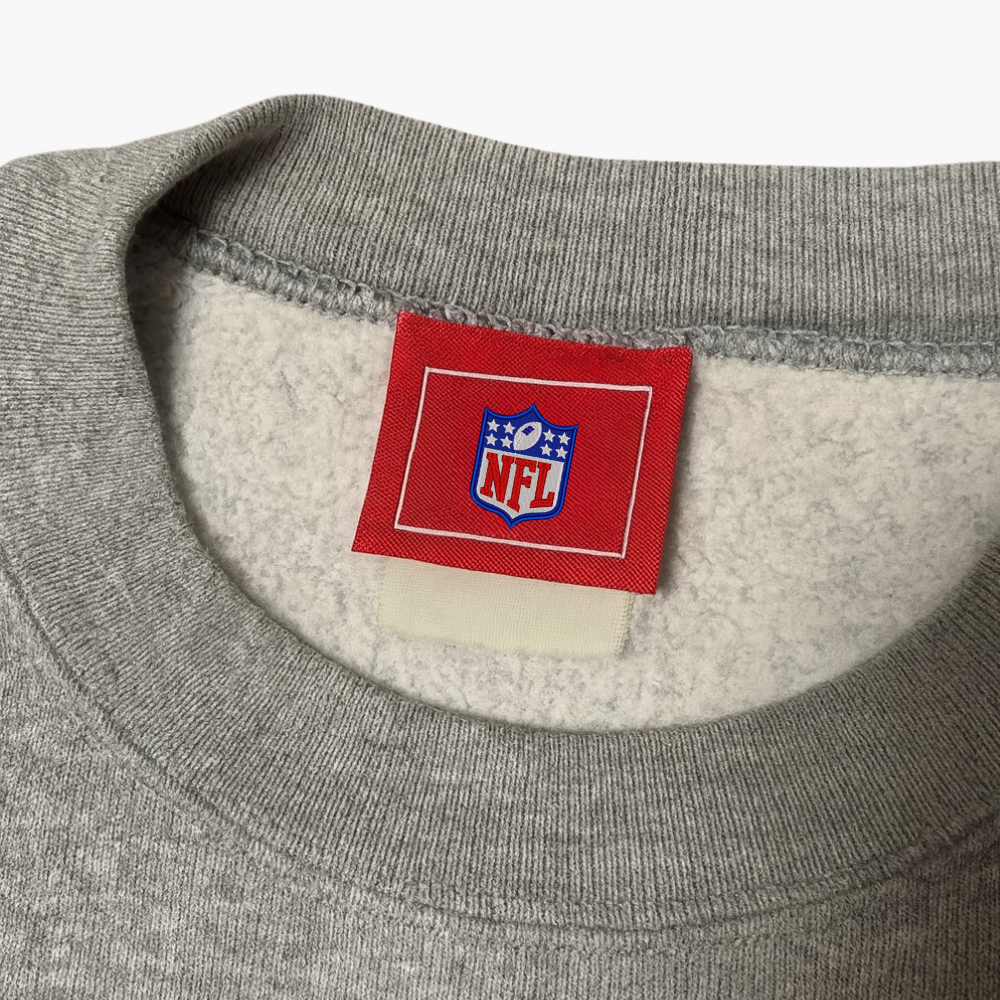 NFL Carolina Panthers Vintage Sweatshirt Grey (L)