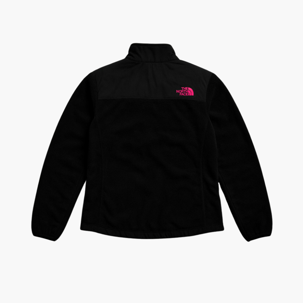 The North Face Fleece Jacket Embroidered Logo Womens (M)