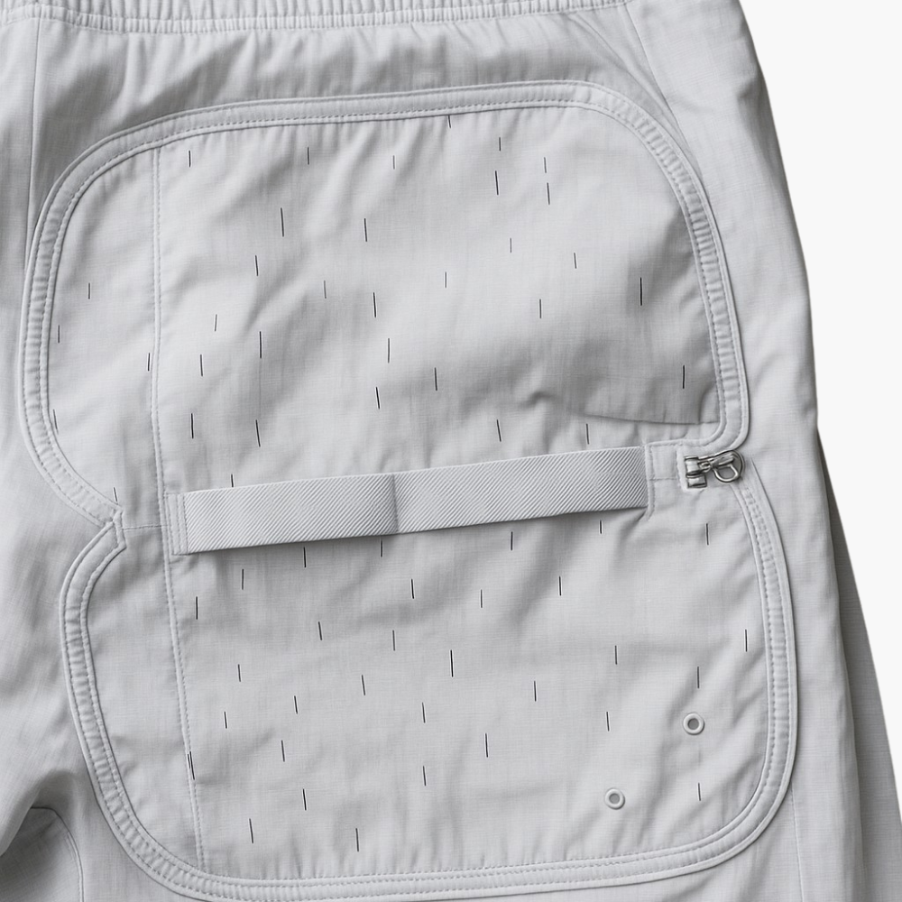 Nike White Windbreaker Jogging Pants (S)