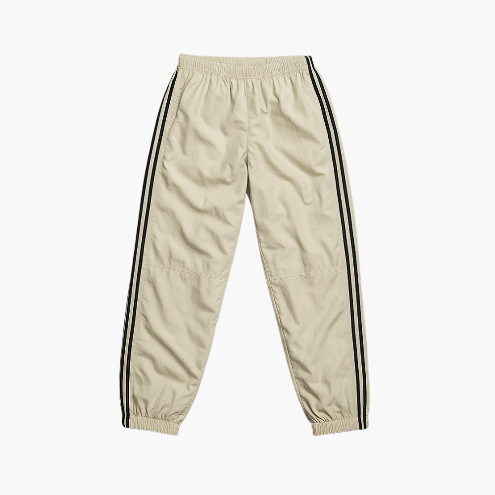 Adidas Nylon Trackpants Embroidered Logo (M)