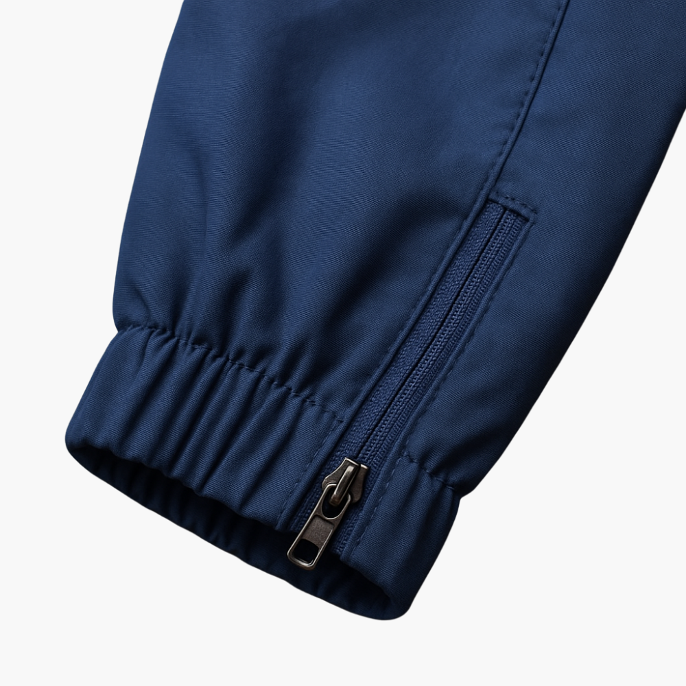 Nike Navy Blue Jogging Pants Embroidered Logo (S)