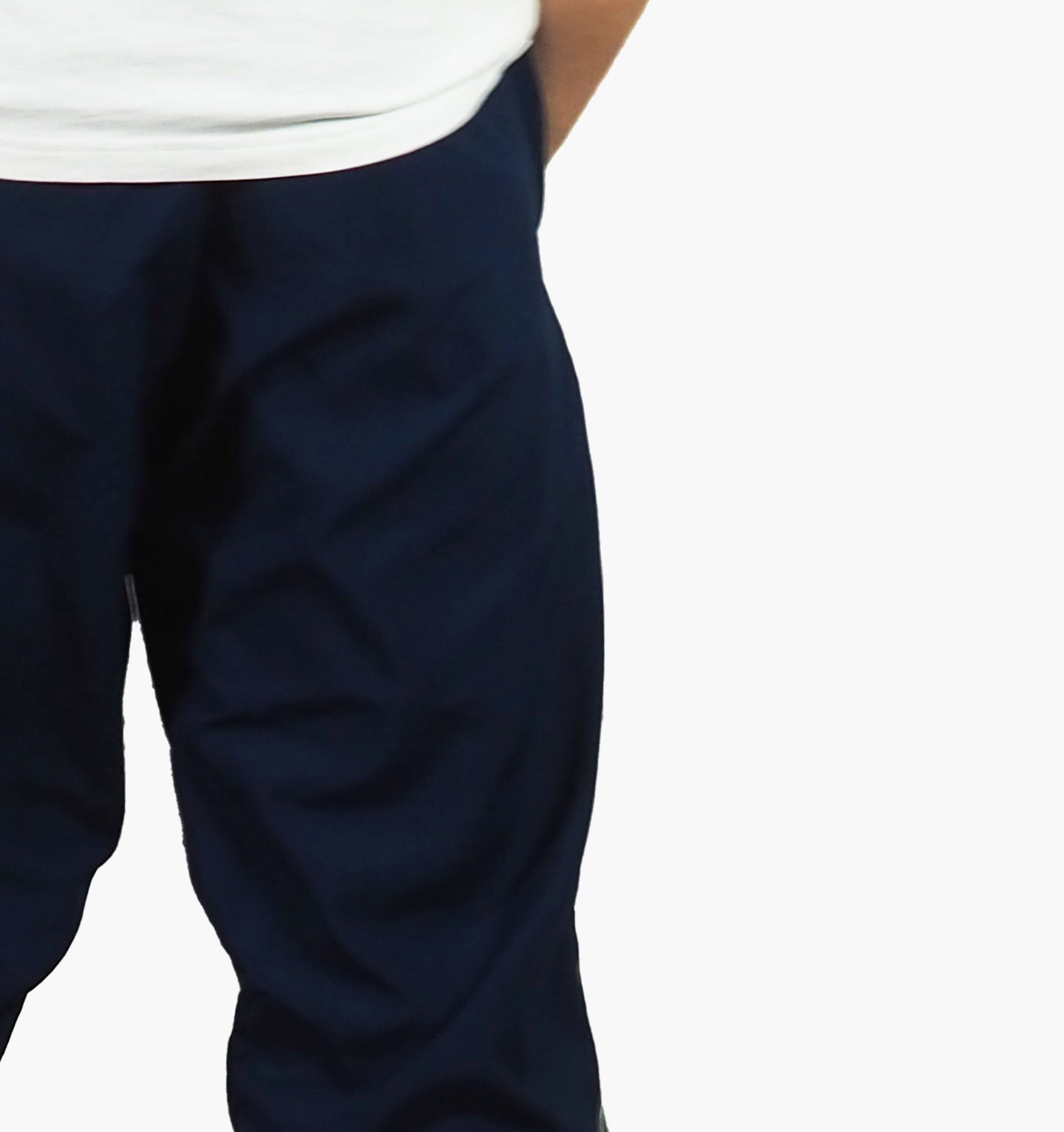 Nylon Track Pants Blau (S)