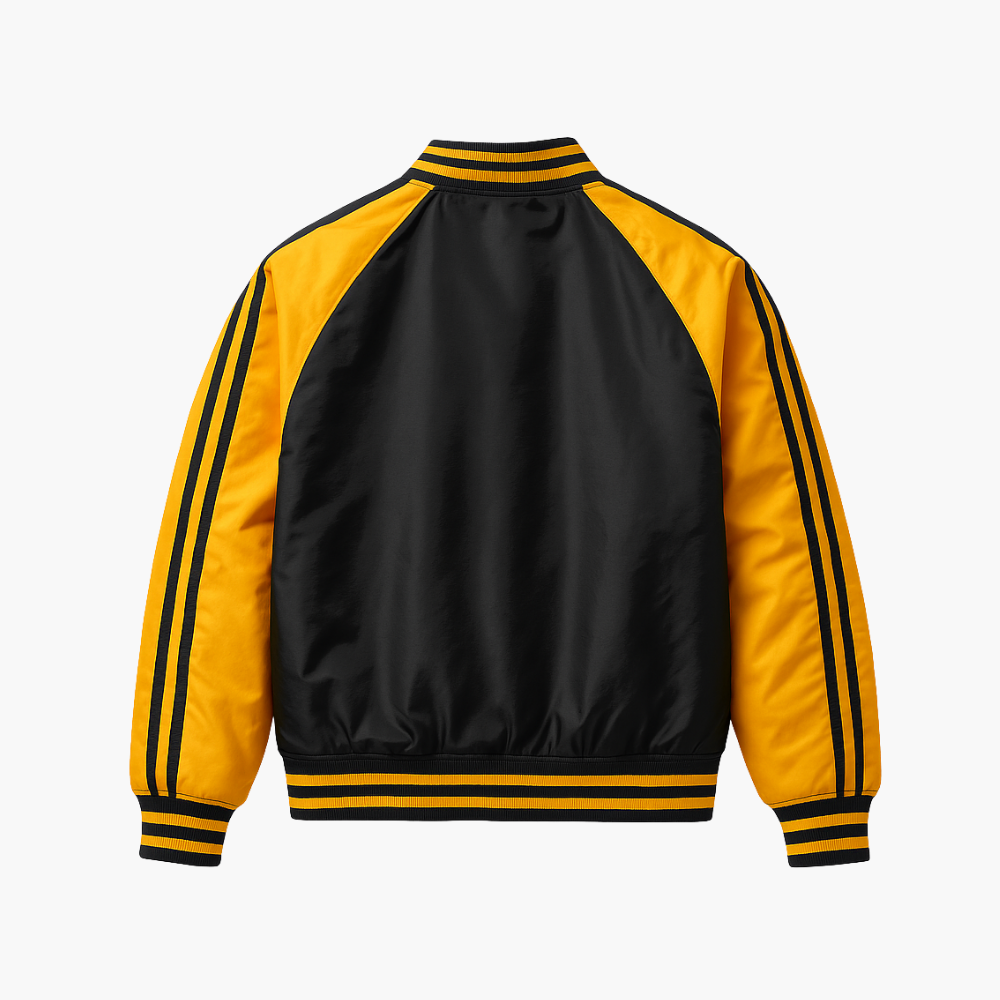 NFL Steelers Vintage Jacket Embroidered Logo (M)