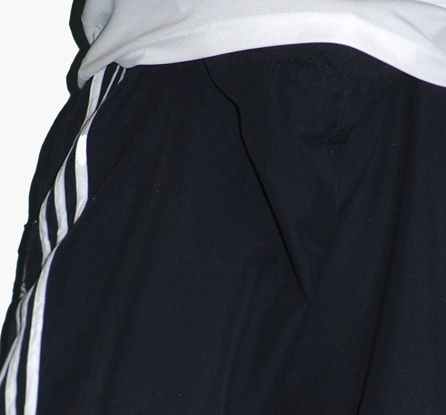 Adidas Nylon Track Pants Gesticktes Logo (XL)