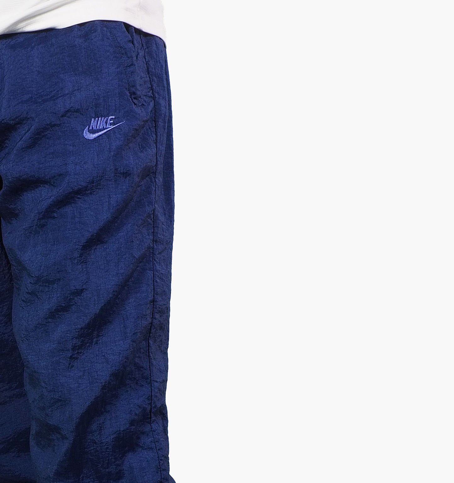 Nike Nylon Track Pants Gesticktes Logo (S)
