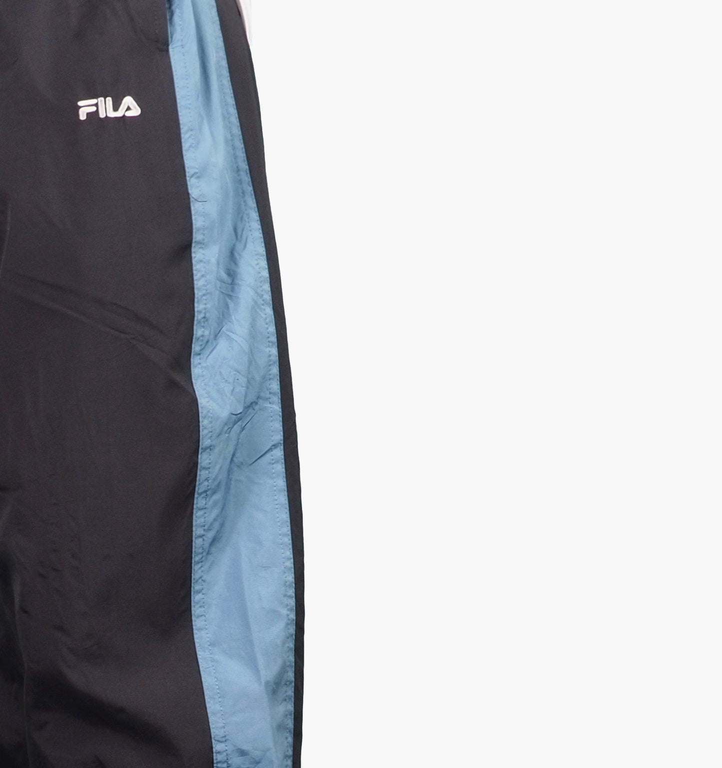 Fila Nylon Track Pants Gesticktes Logo (L)