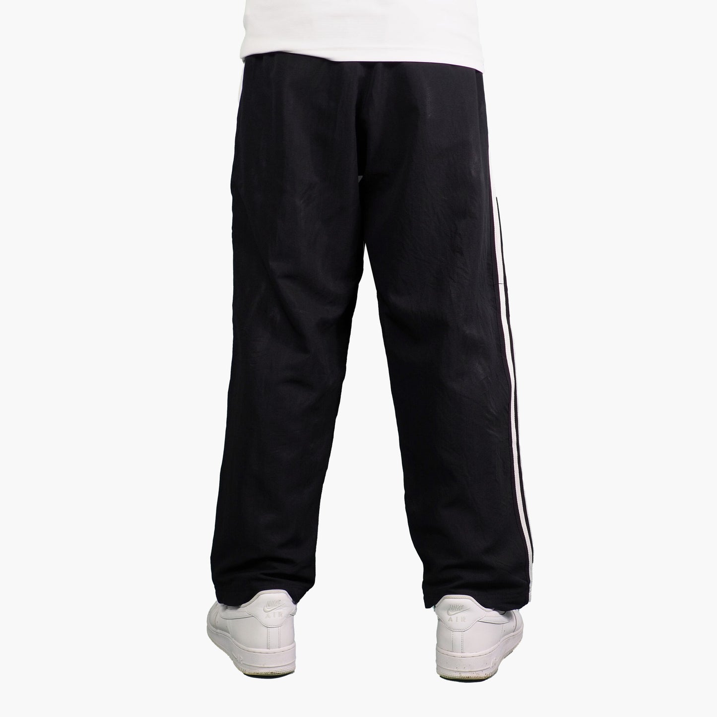 Adidas Nylon Track Pants Gesticktes Logo (S)