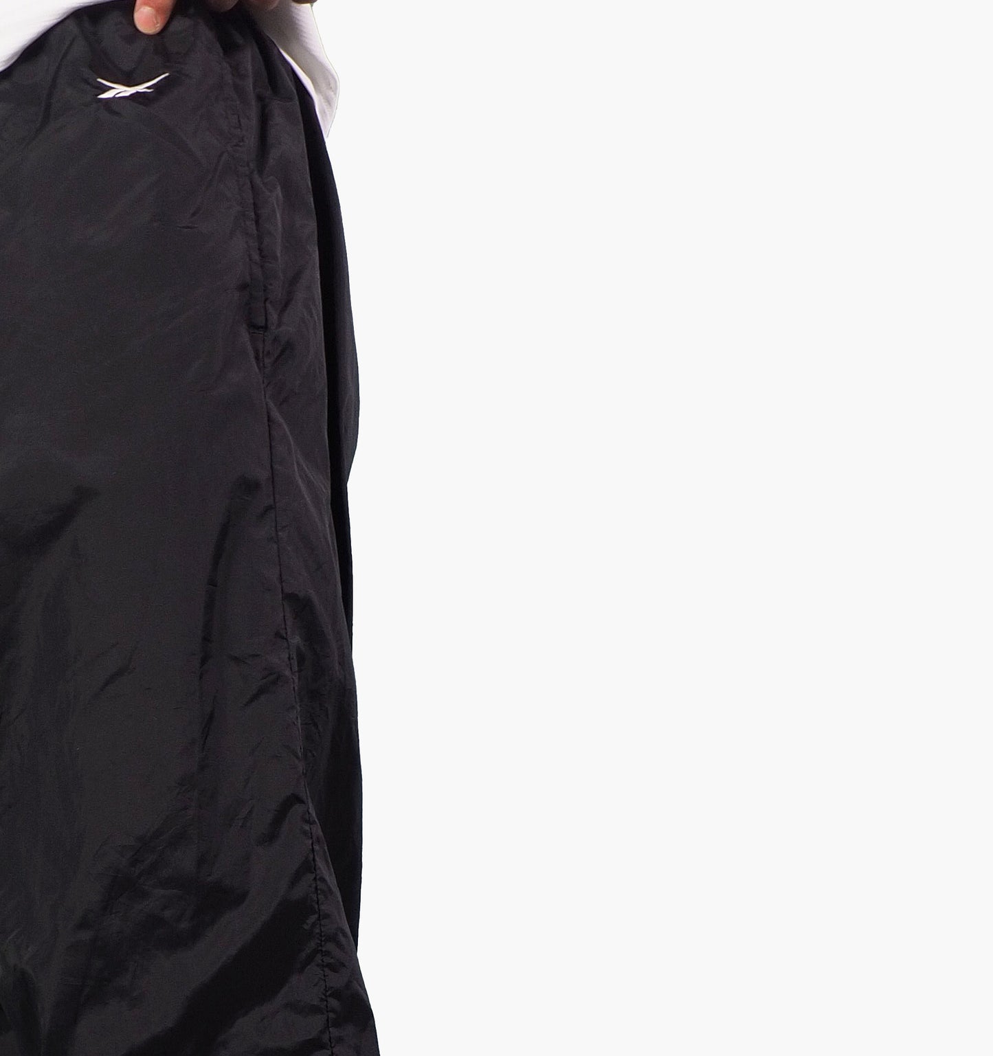 Reebok Nylon Track Pants Gesticktes Logo (M)