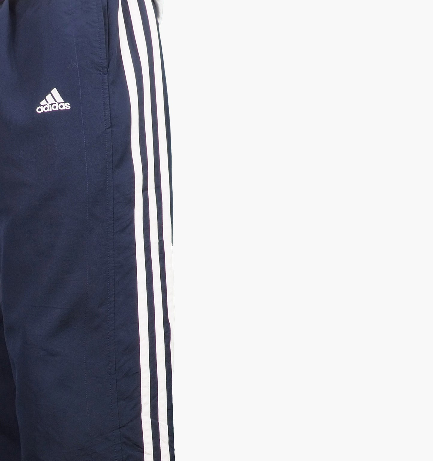 Adidas Nylon Track Pants Gesticktes Logo (M)