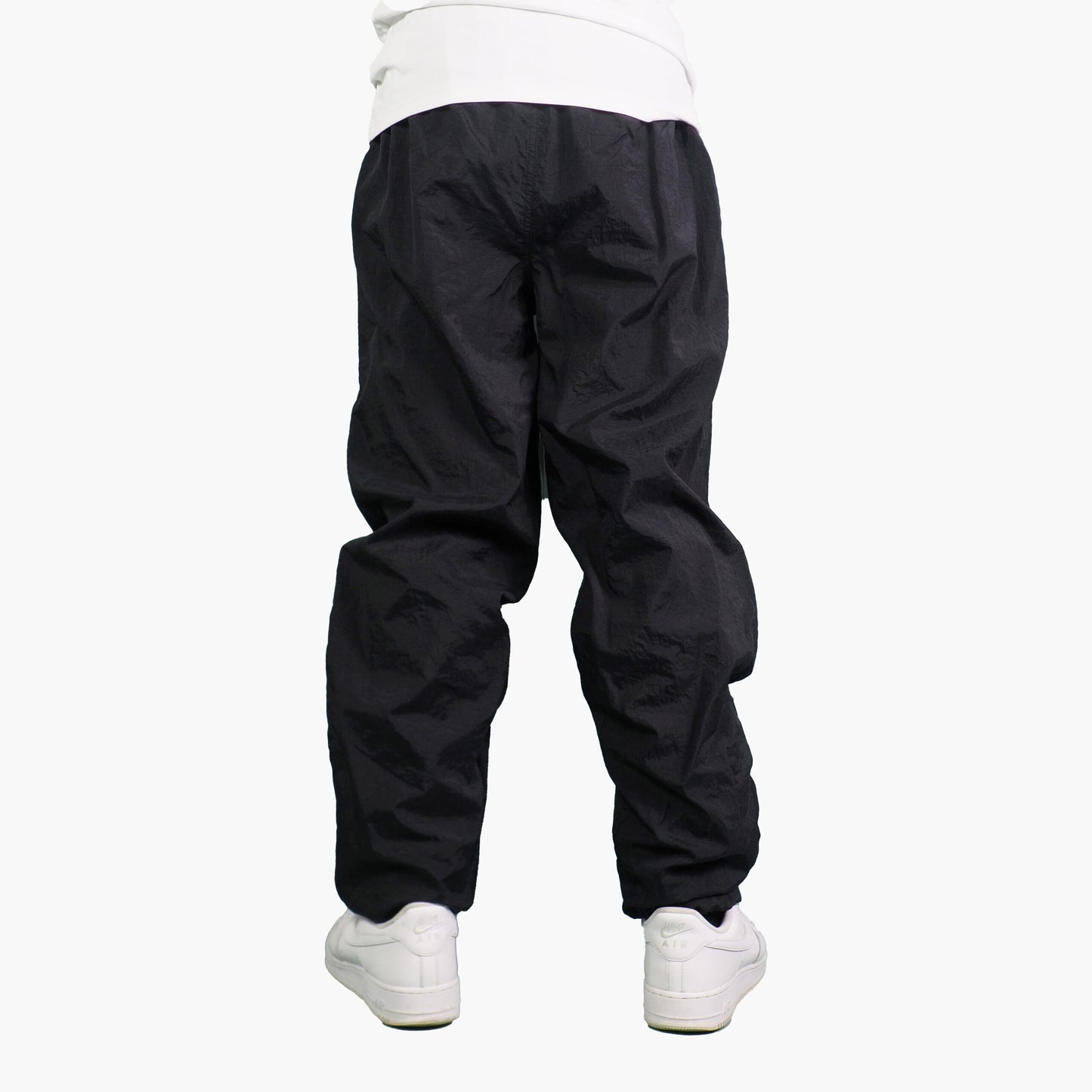 Adidas Nylon Track Pants Gesticktes Logo (M)