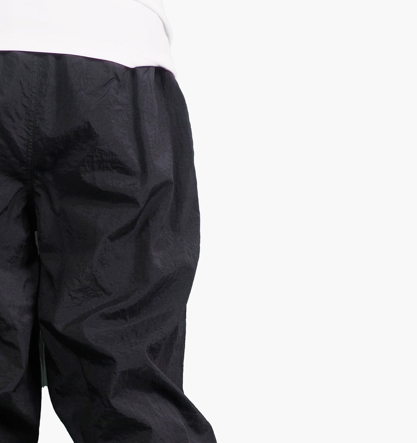 Adidas Nylon Track Pants Gesticktes Logo (M)