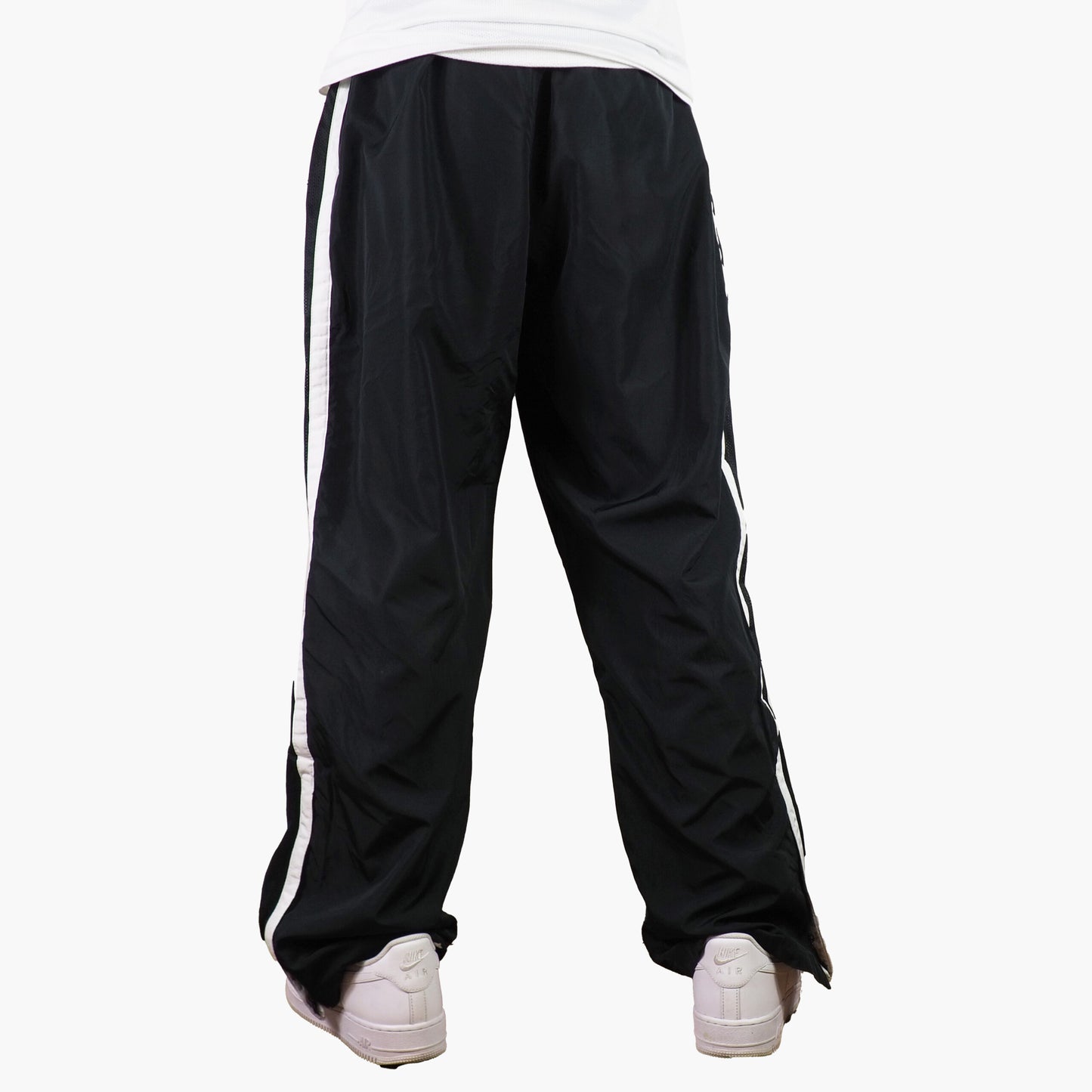 Reebok Nylon Track Pants Gesticktes Logo (XL)