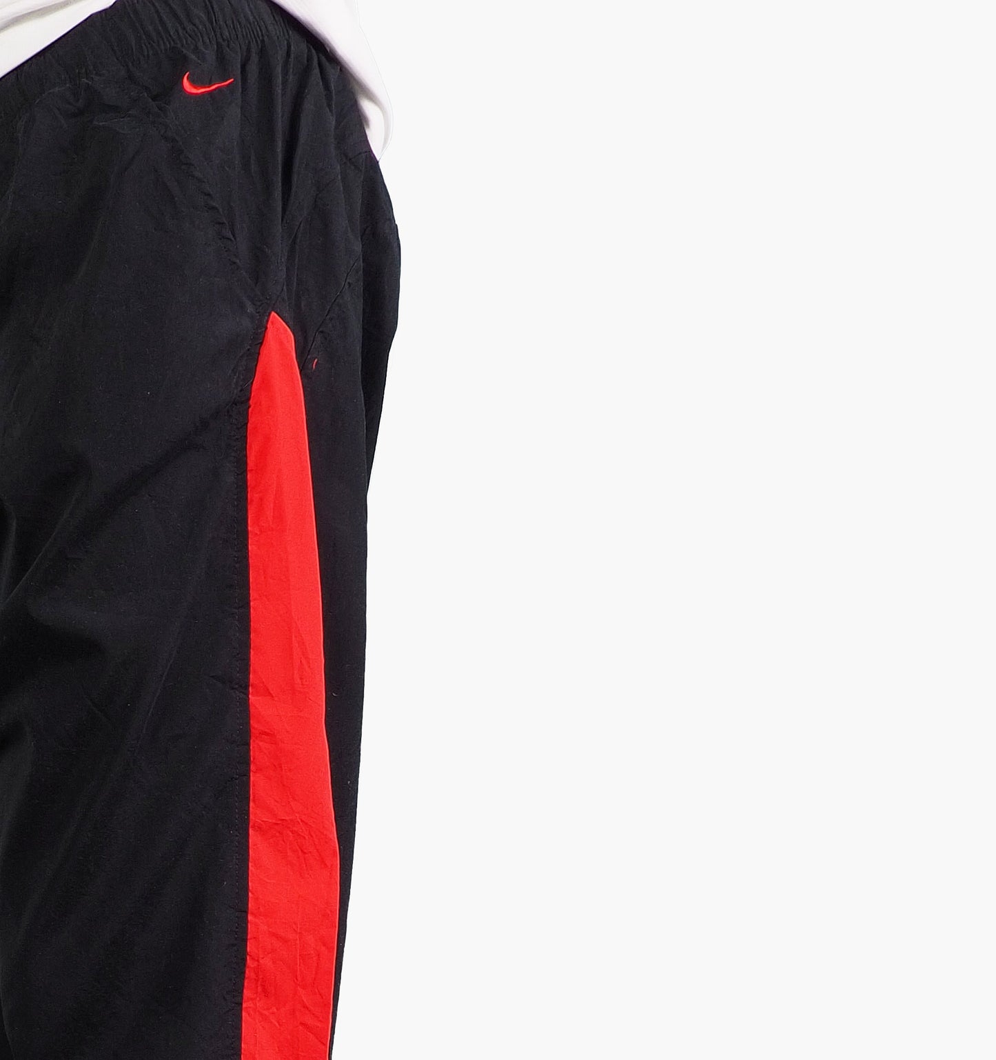 Nike Nylon Track Pants Gesticktes Logo (L)