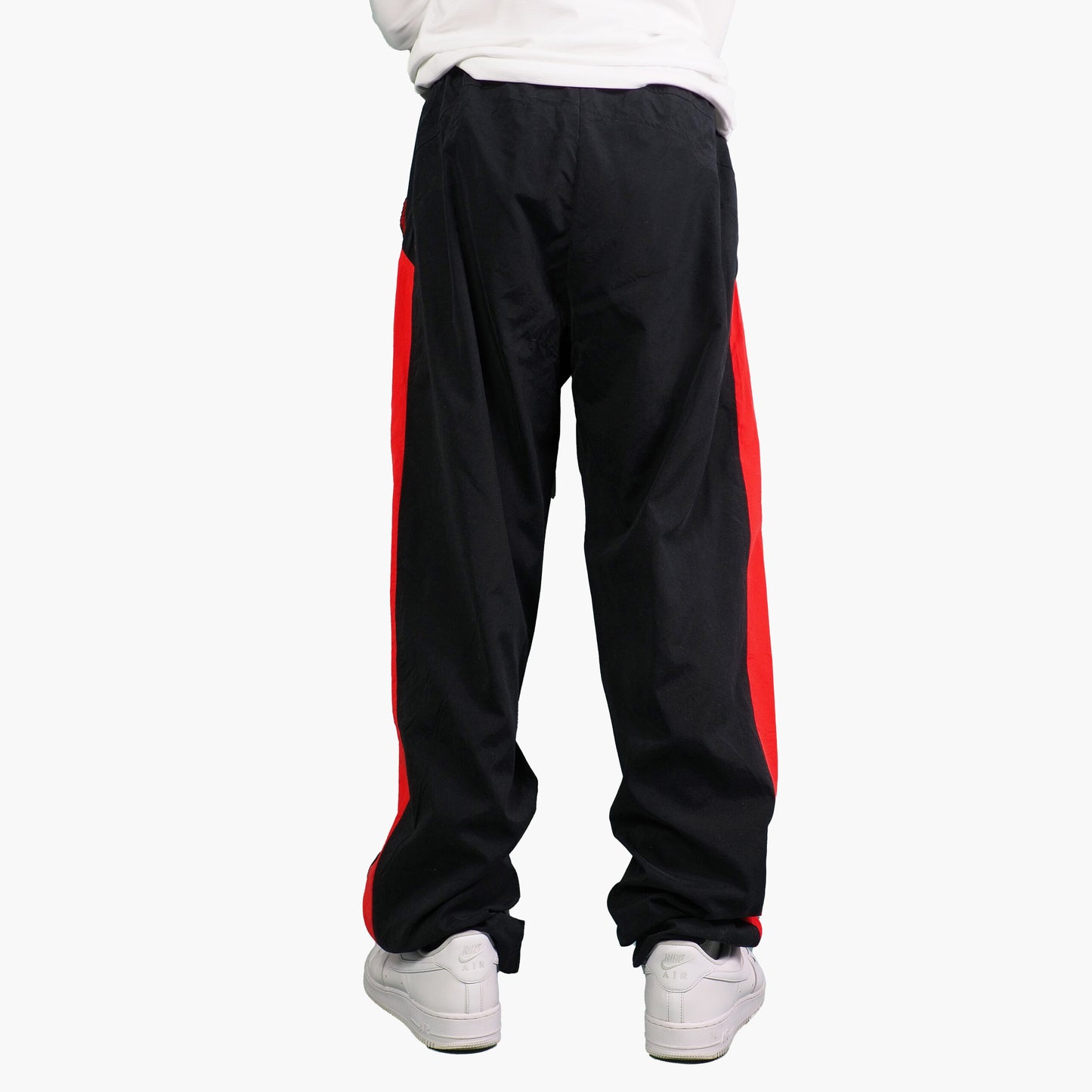 Nike Nylon Track Pants Gesticktes Logo (L)