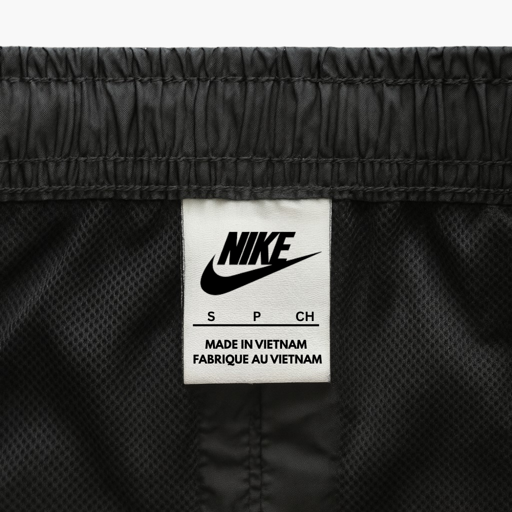 Nike Black Puffer Tracksuit Pants (S)