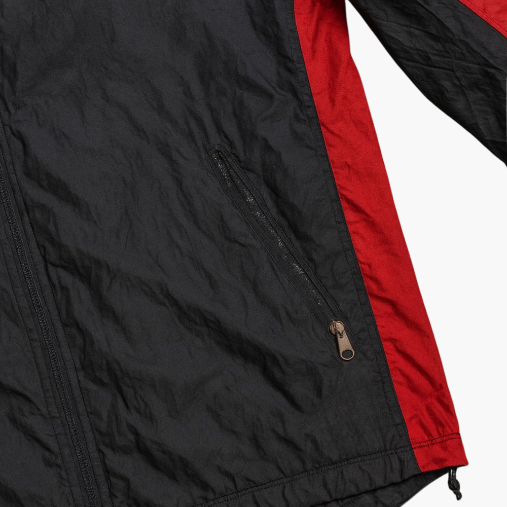 The North Face K-Way Windbreaker Black Red (S)