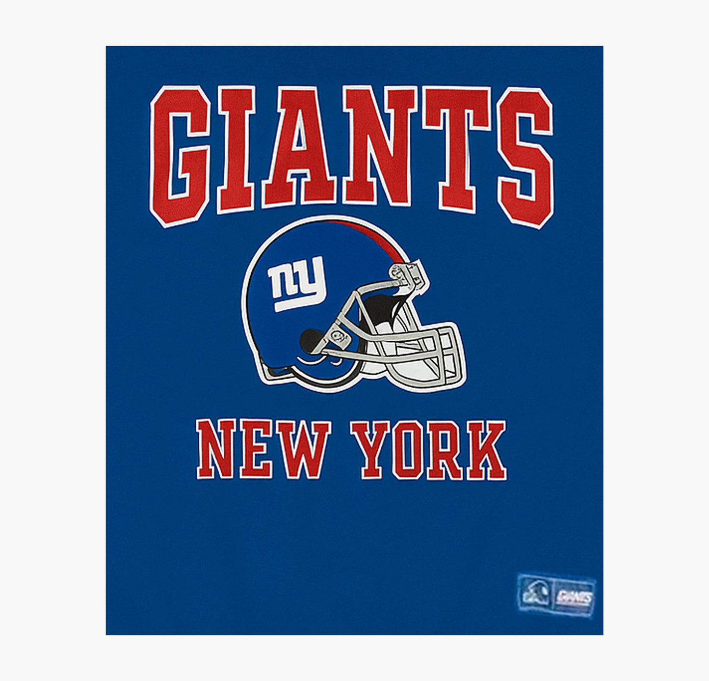 NFL New York Giants Sweatshirt Embroidered Logo (S)