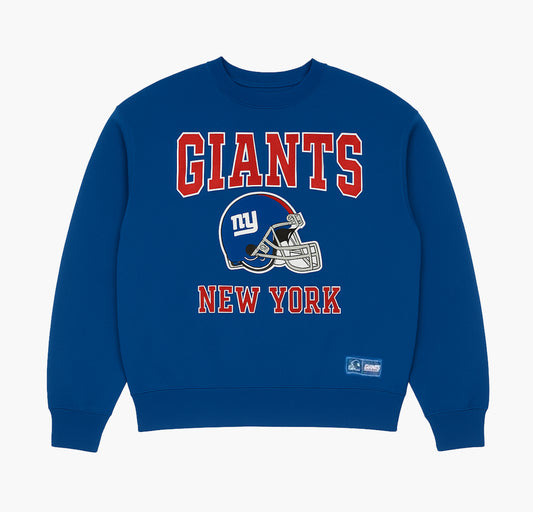 NFL New York Giants Sweatshirt Embroidered Logo (S)