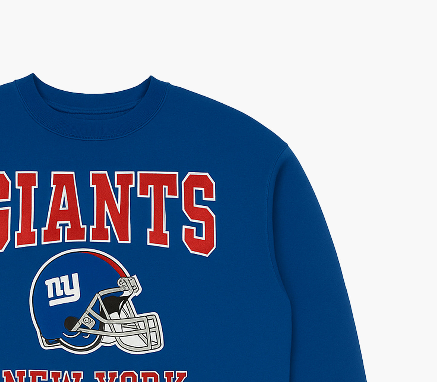 NFL New York Giants Sweatshirt Embroidered Logo (S)