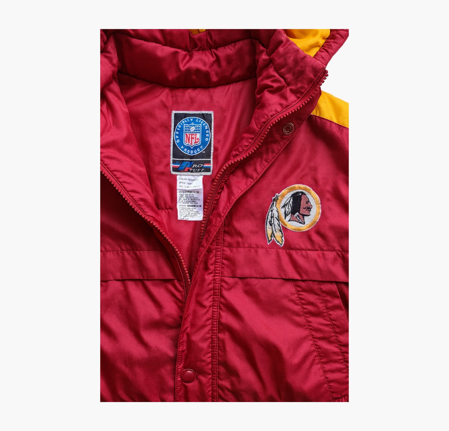 NFL Vintage Jacket Embroidered Logo (S)
