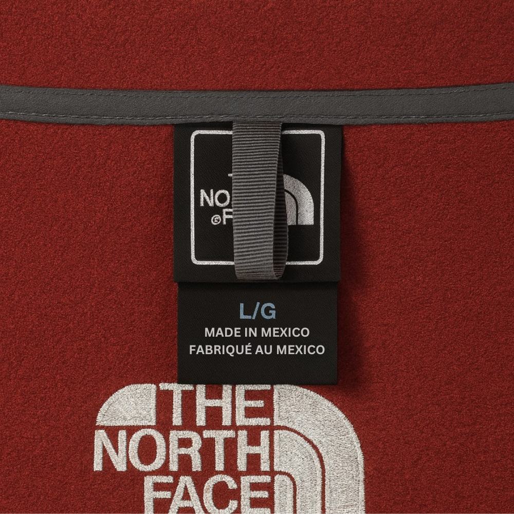 The North Face Vintage Fleece Jacket Burgundy (L)