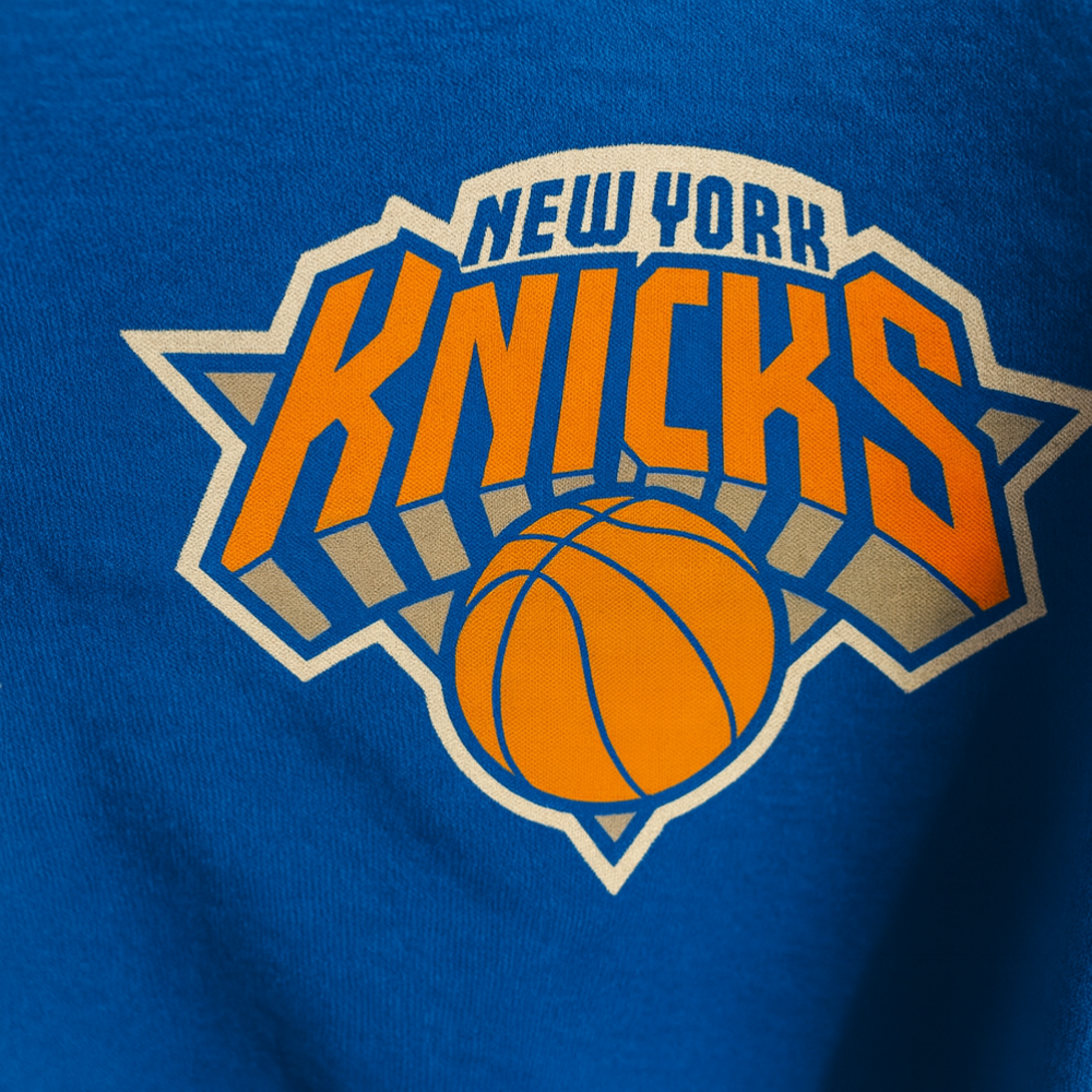 NBA New York Knicks Sweater Vest Embroidered Logo (S)