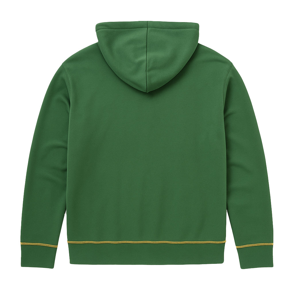 NFL Hoodie Dark Green Embroidered Logo (L)