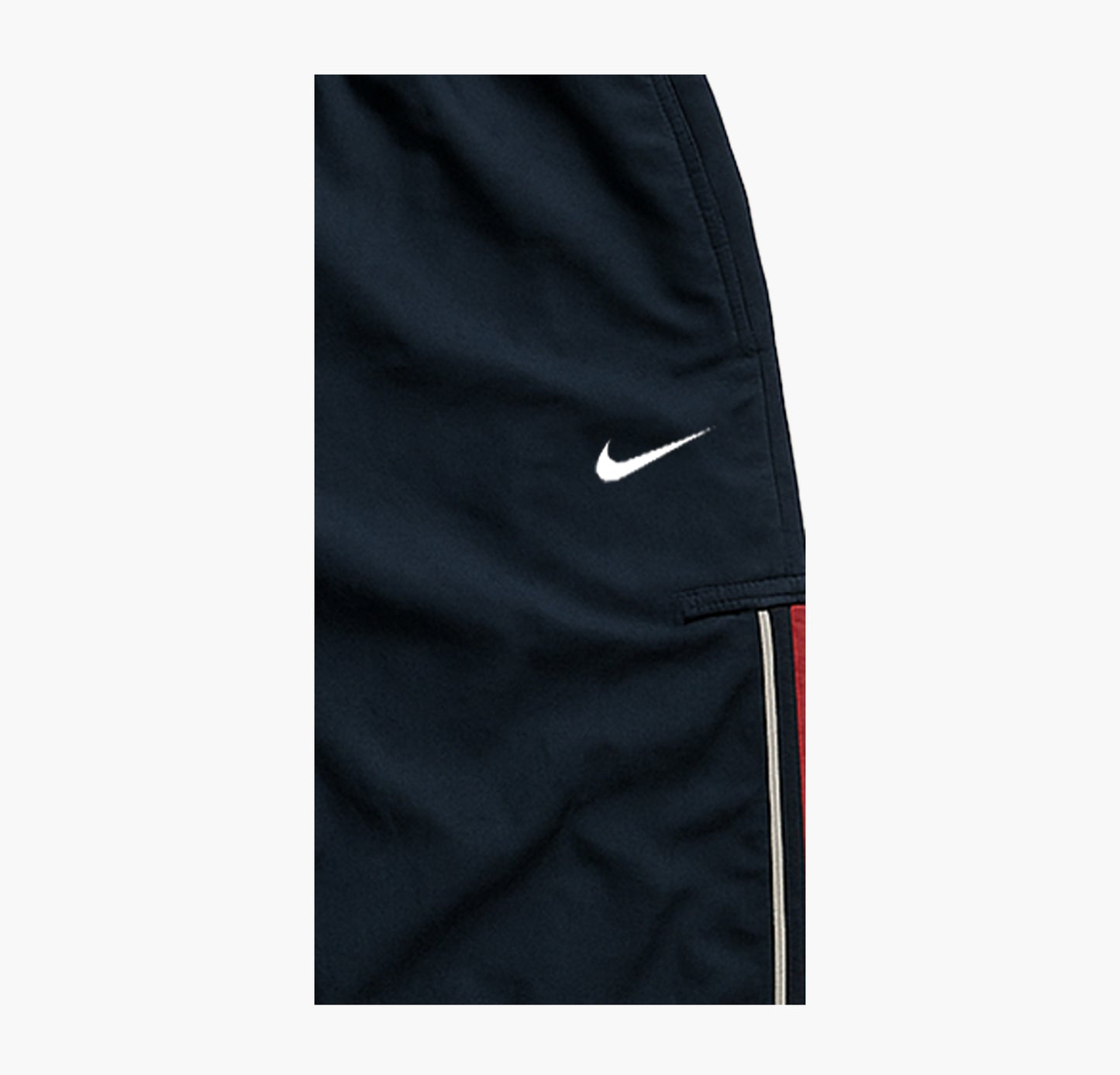 Nike Vintage 90s Track Pants Red & Blue (L)