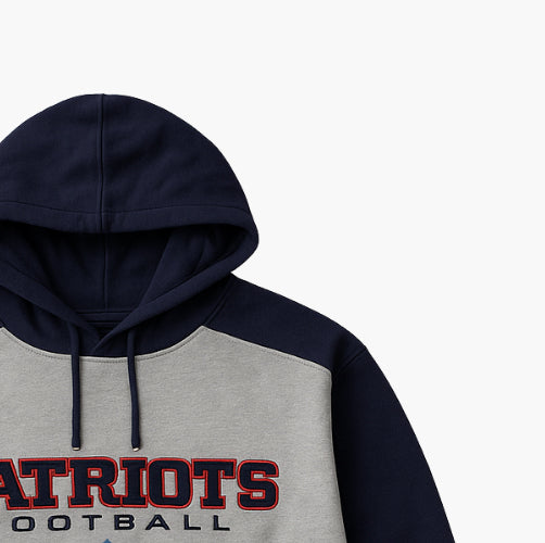 NFL Patriots Sweatshirt Embroidered Logo (XL)