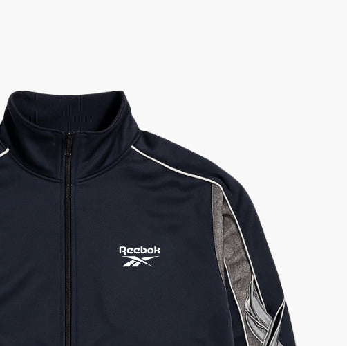 Reebok Sweat Jacket Embroidered Logo (L)