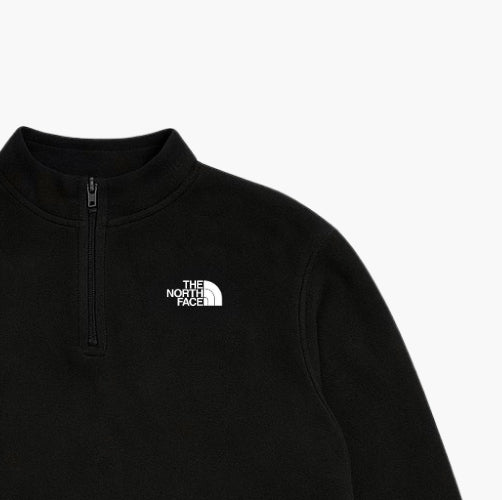 The North Face Quarter Zip Sweatshirt Embroidered Logo (Men's L)