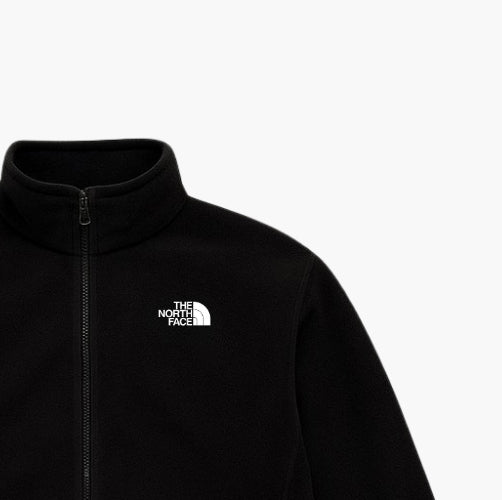 The North Face Teddy Fleece Jacket Embroidered Logo (Women's M)