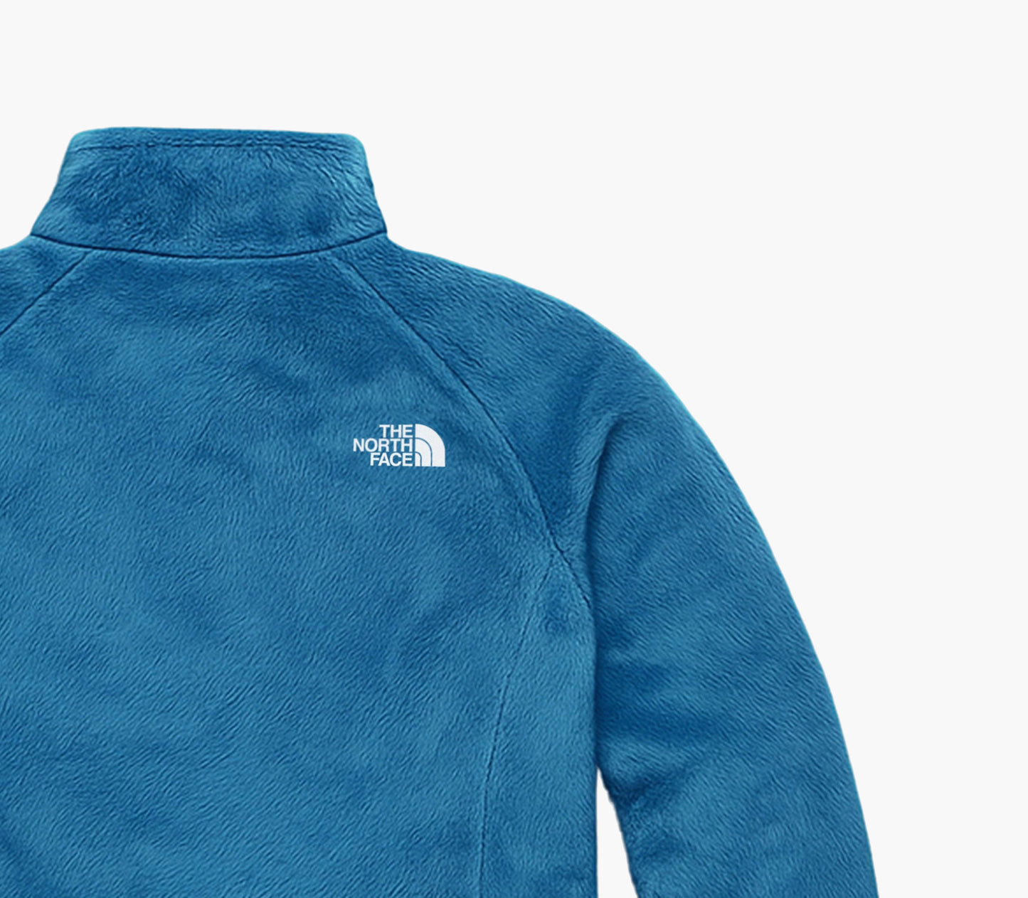 The North Face Vintage Plush Fleece Jacket Blue (S)