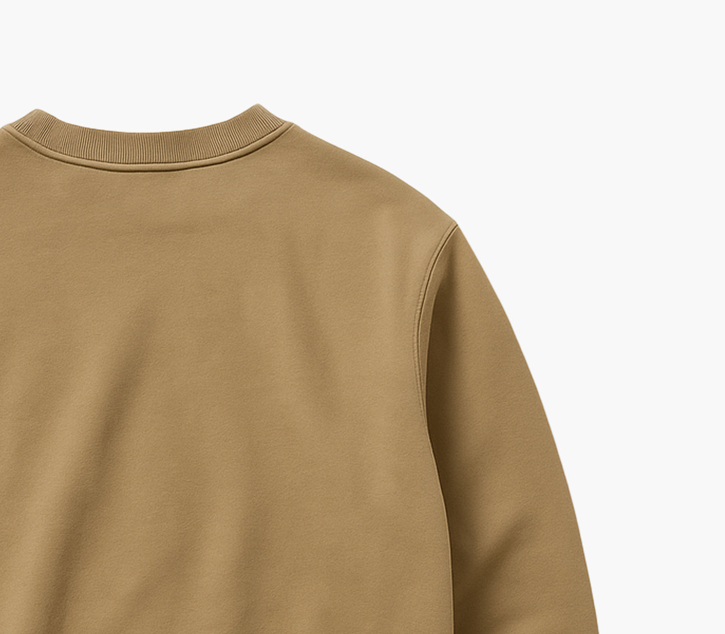 Adidas Sweatshirt Khaki Embroidered Logo (S)