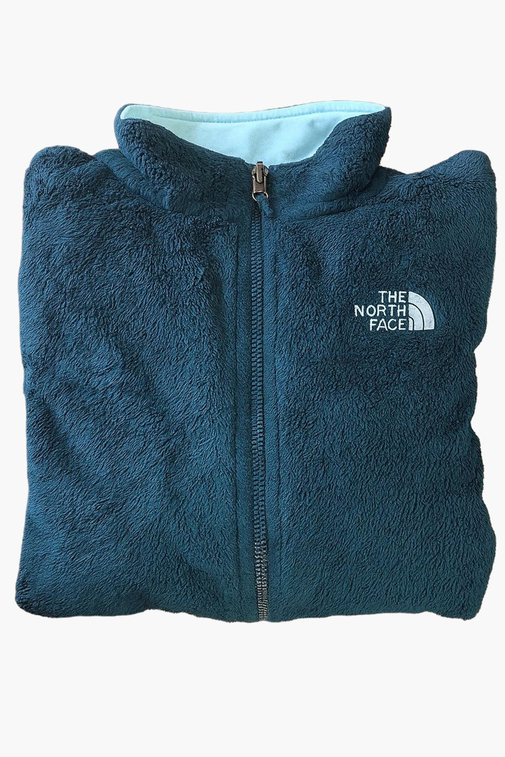 The North Face Vintage Thick Fleece Jacket Blue (S)