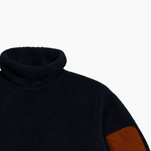 The North Face Quarter Zip Sweatshirt Embroidered Logo (Men's M)