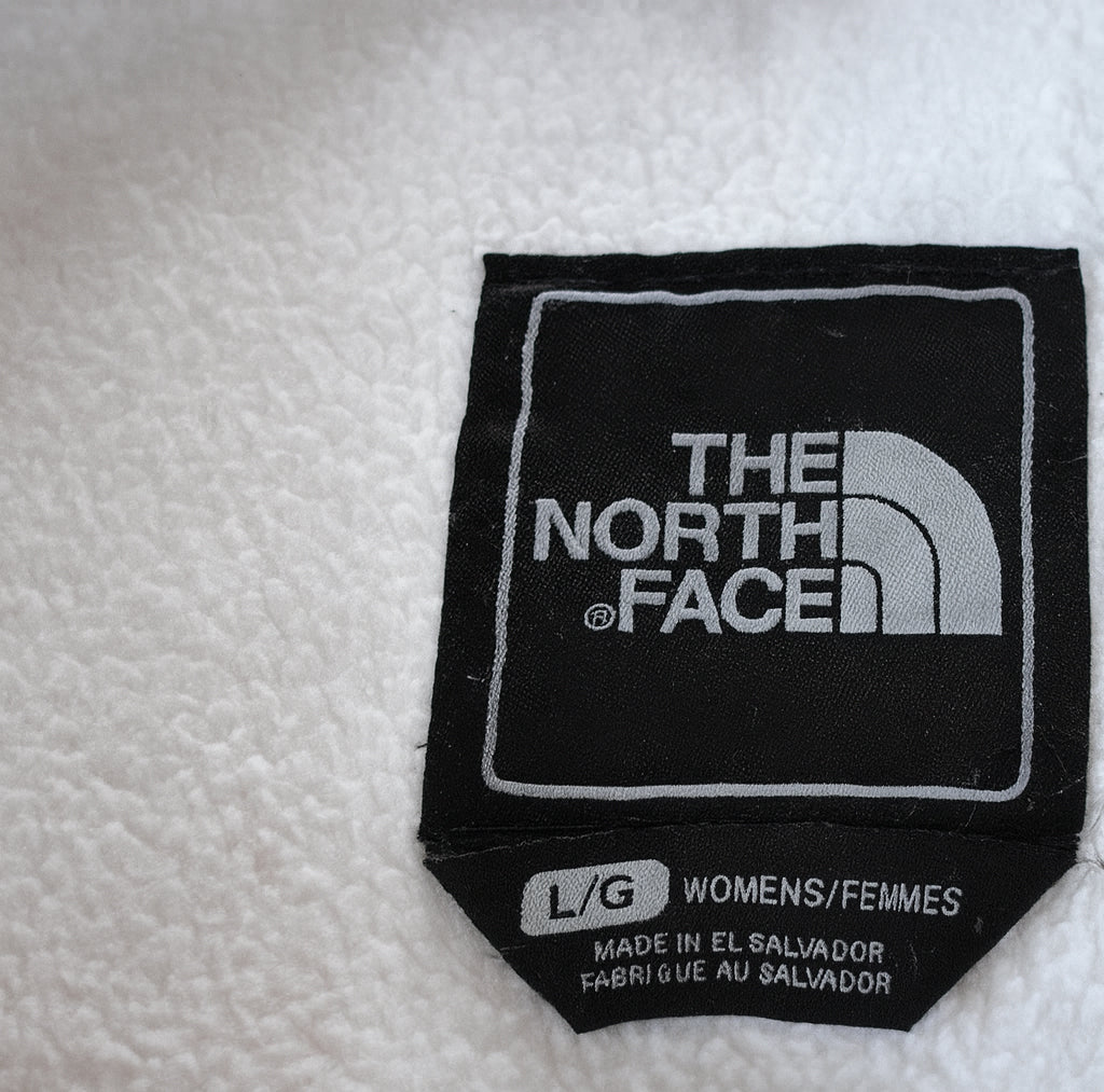 The North Face Polartec Classic Vintage Fleece Jacket White / Grey (L)