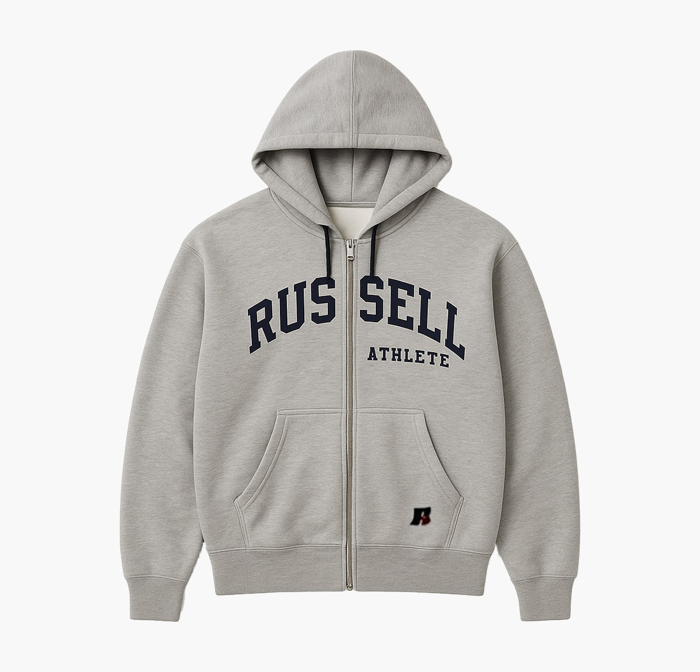Russell Vintage Sweatshirt Embroidered Logo (L)