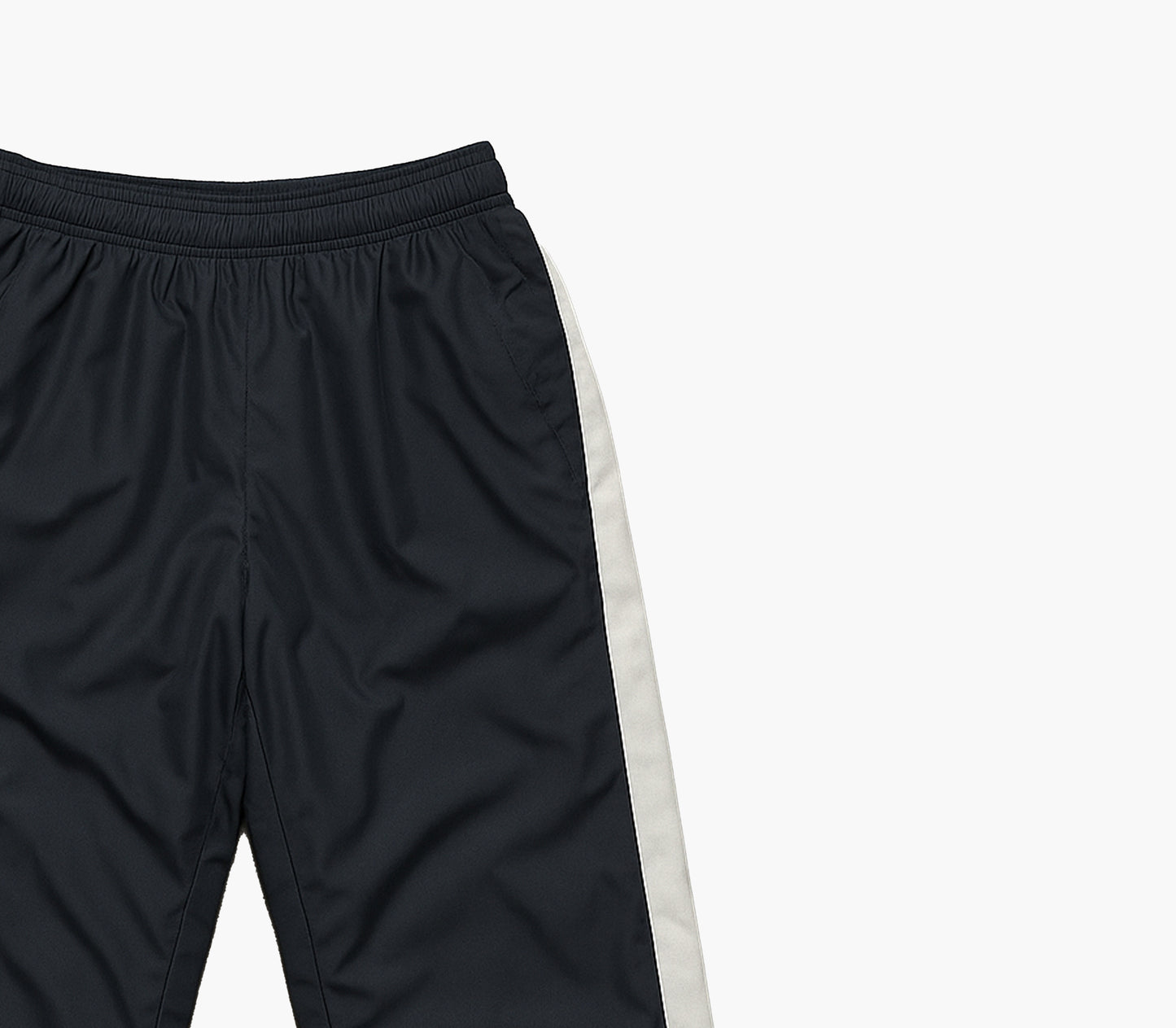 Nike Vintage Kids Track Pants Black & White (M)