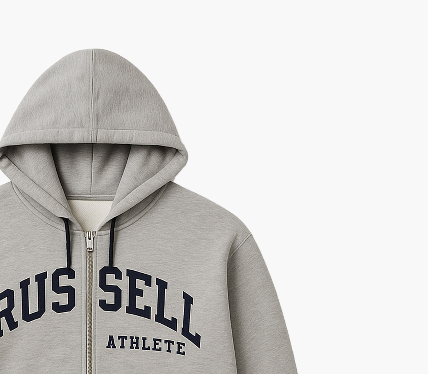 Russell Vintage Sweatshirt Embroidered Logo (L)