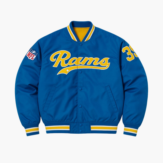NFL Bomber Jacket Embroidered Logo (S)