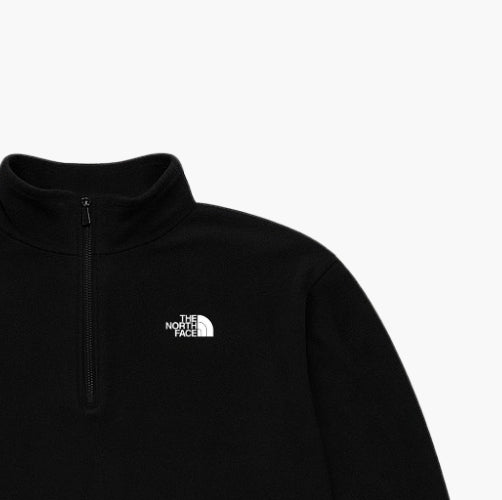 The North Face Quarter Zip Sweatshirt Embroidered Logo (Men's M)