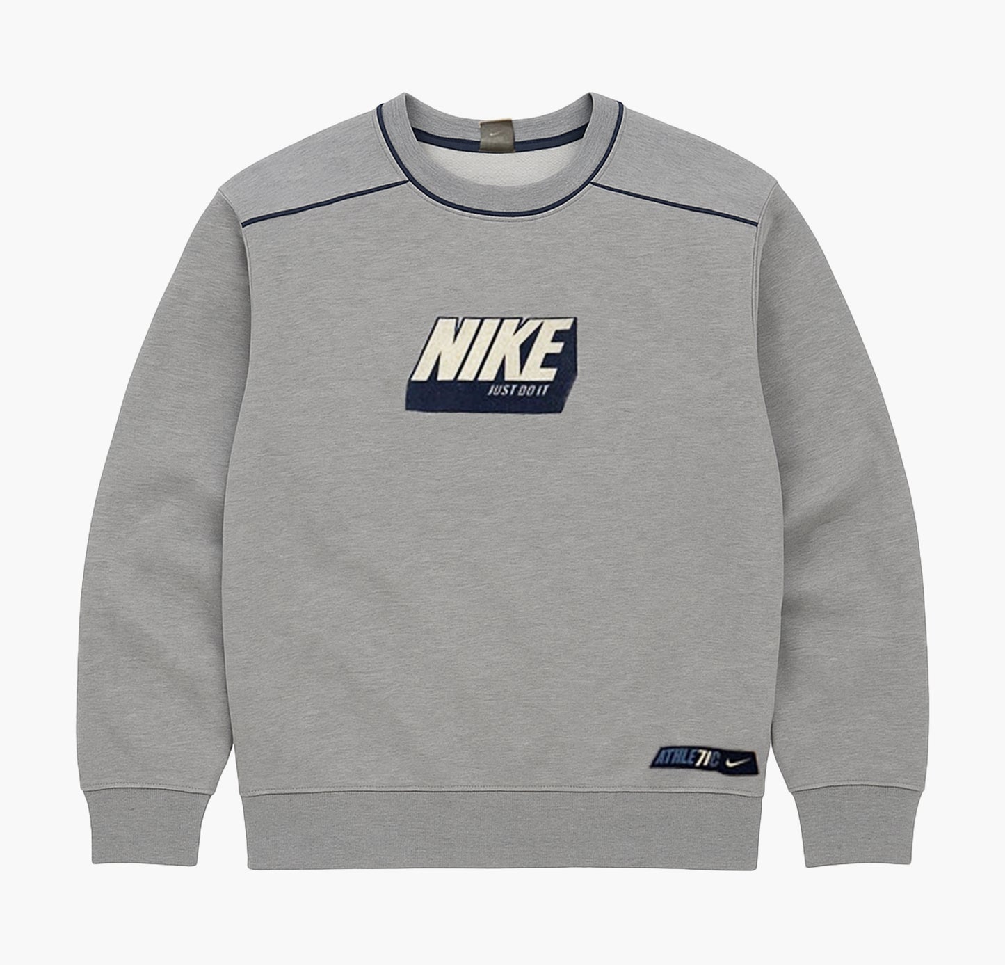 Nike Vintage Sweatshirt Embroidered Logo (S)