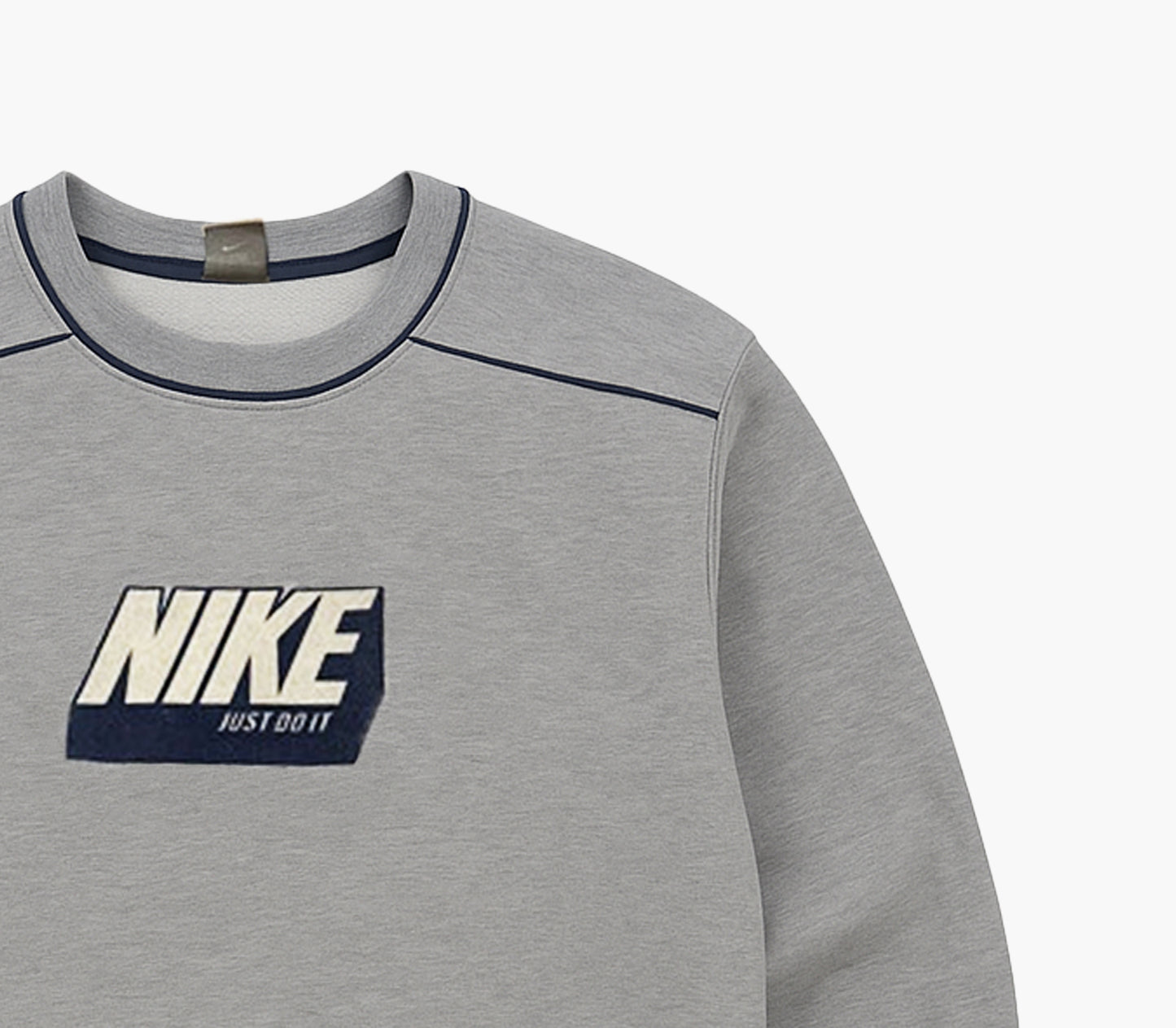 Nike Vintage Sweatshirt Embroidered Logo (S)