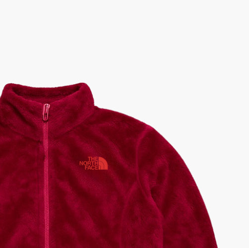 The North Face Teddy Fleece Jacket Embroidered Logo (Women's L)